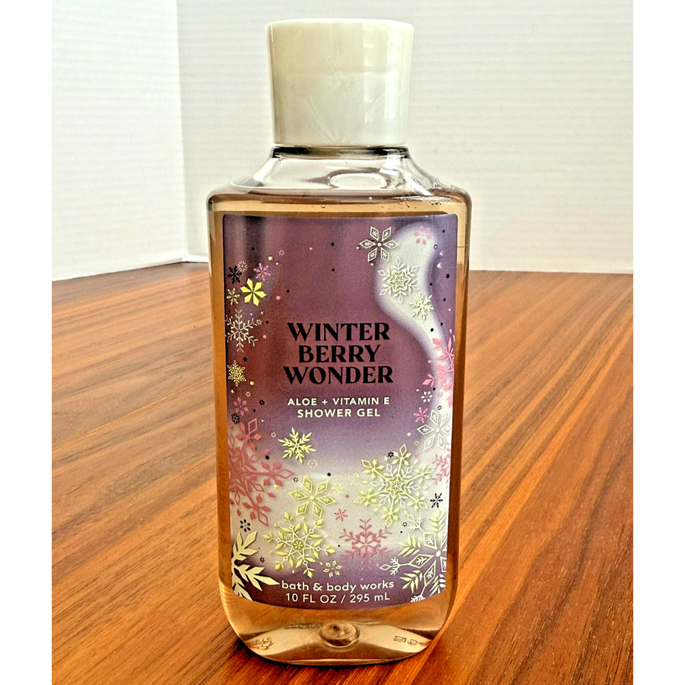 Bath & Body Works WINTER BERRY WONDER Shower Gel 10 Fl Oz NEW
